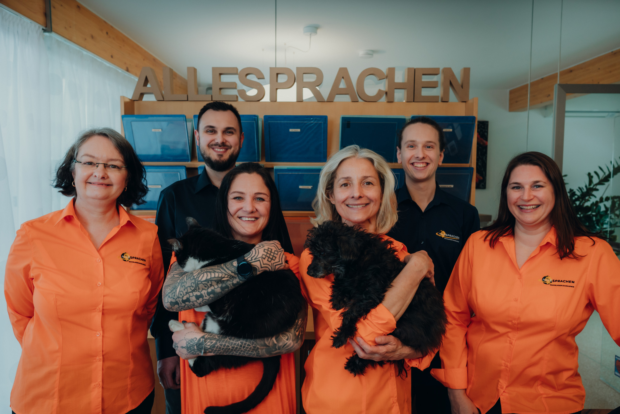 Das Team von ALLESPRACHEN im Headquater Graz